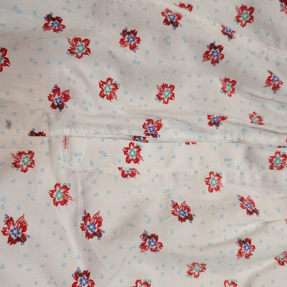 Free People Floral Ruffle Shorts Size Large - Picture 5 of 6